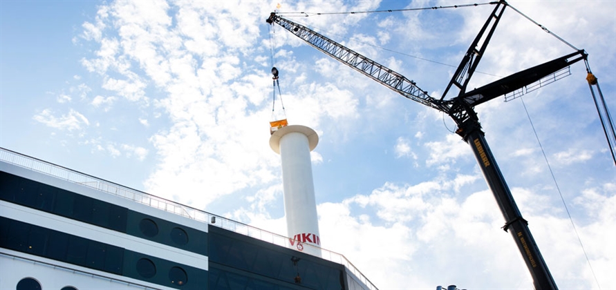 Viking Grace becomes first wind-powered passenger ship