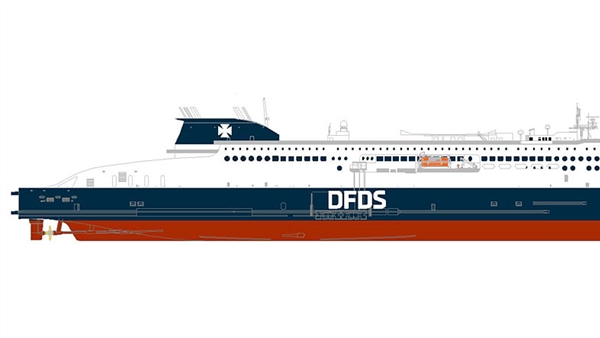 DFDS charters new ferry for the English Channel