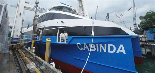Damen launches new ro-pax ferry for TMA Express