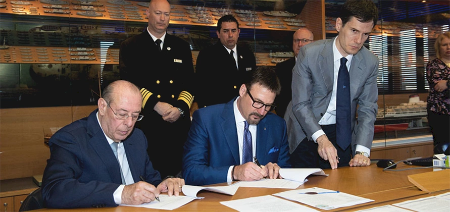 Seabourn takes delivery of new Seabourn Ovation