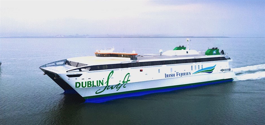 Irish Ferries launches new ferry on Dublin-Holyhead route