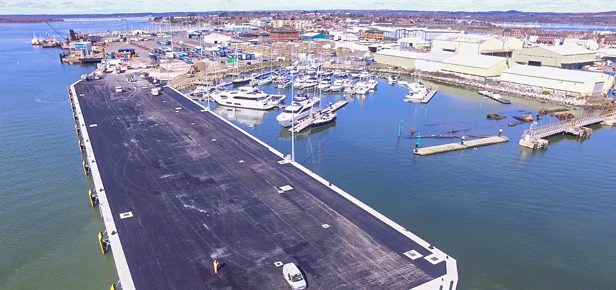 Poole Harbour welcomes first cruise call at new South Quay
