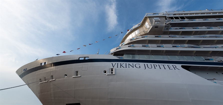 Fincantieri floats out Viking Jupiter at Ancona yard