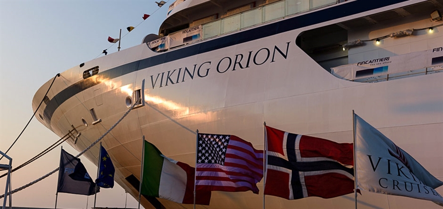 Viking Ocean Cruises takes delivery of Viking Orion