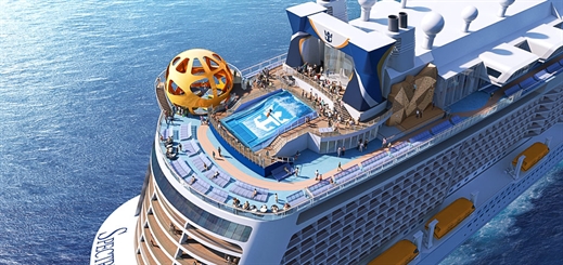 Royal Caribbean unveils features onboard Spectrum of the Seas