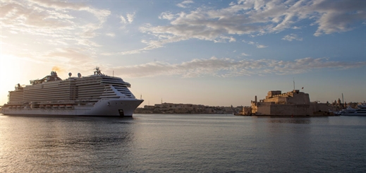 Valletta Cruise Port welcomes MSC Cruises’ latest newbuild
