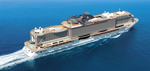 Marseille Provence welcomes 5179-passenger MSC Seaview