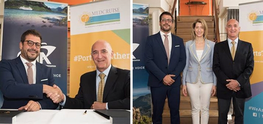 CLIA Europe and MedCruise sign partnership agreement