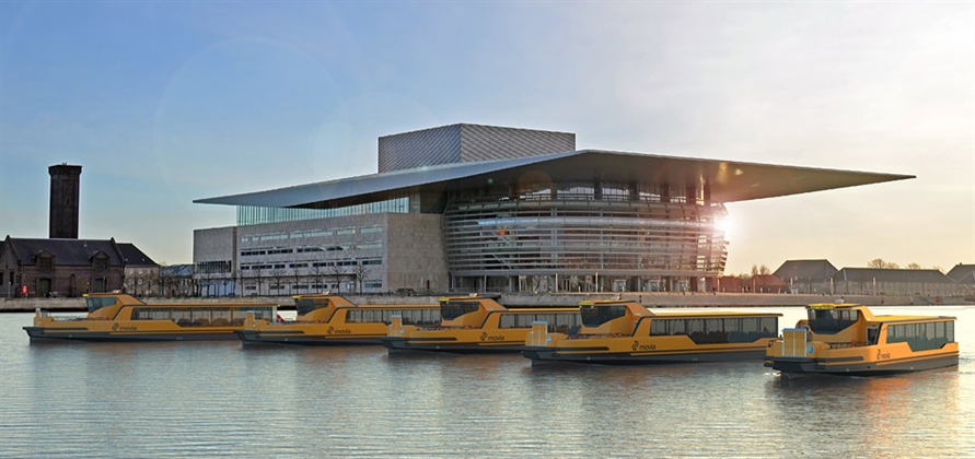 Damen to build five all-electric passenger ferries for Arriva Danmark