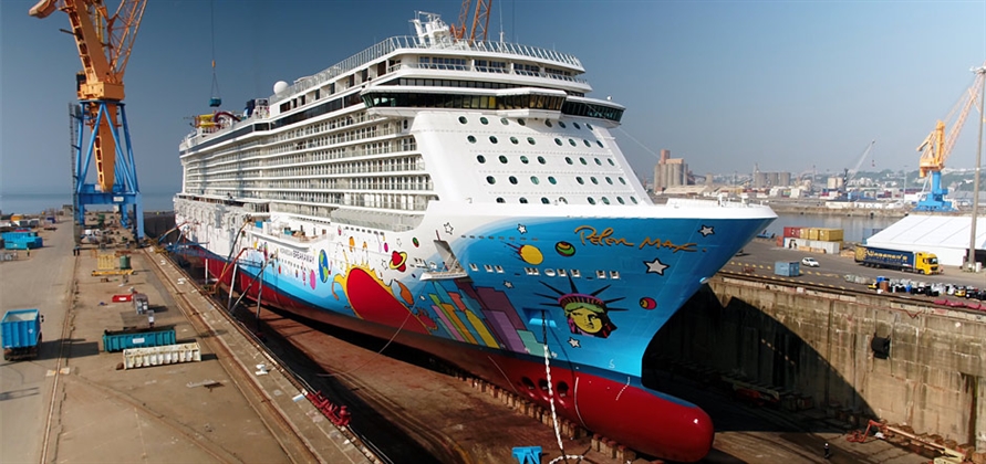 Damen Shiprepair Brest refurbishes Norwegian Breakaway