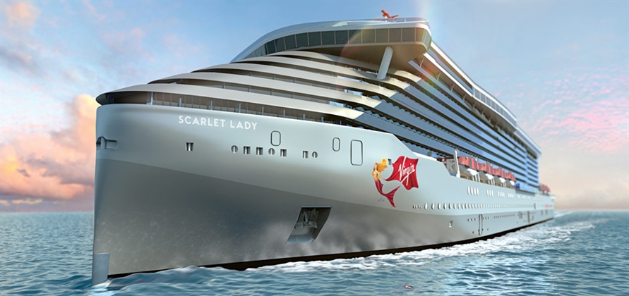 Virgin Voyages to christen first ship Scarlet Lady