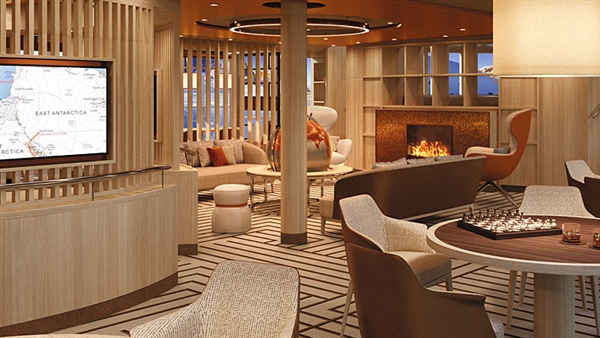 Lindblad newbuild to feature fire- and ice-themed interiors