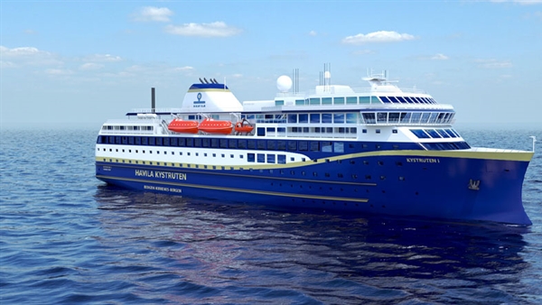 NES and NCS to equip four new cruise ferries for Havila Kystruten