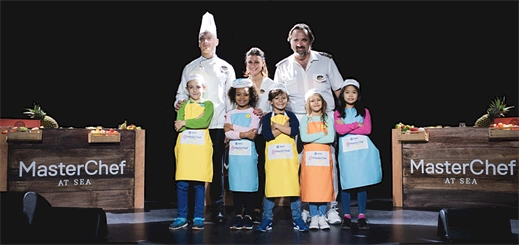 MSC Seaview debuts MasterChef Juniors cooking experience