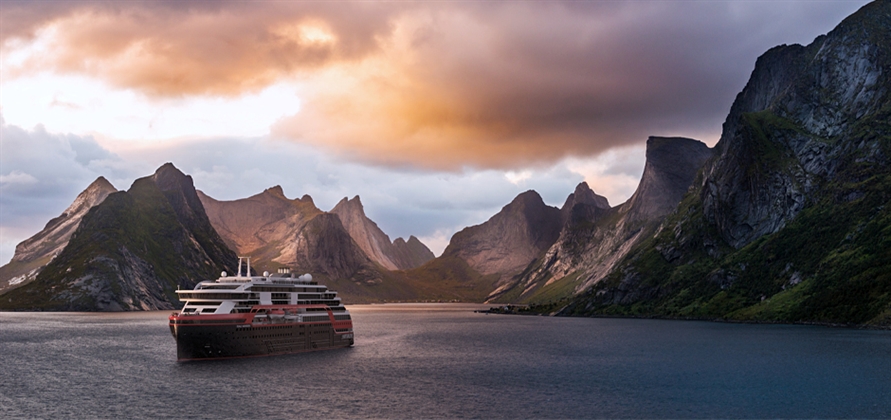 Hurtigruten orders third hybrid-powered expedition cruise ship