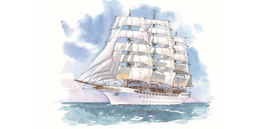 Sea Cloud Cruises to add third tall ship to its fleet in summer 2020
