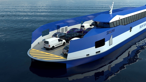 Incat Crowther designs double-ended ro-pax ferry