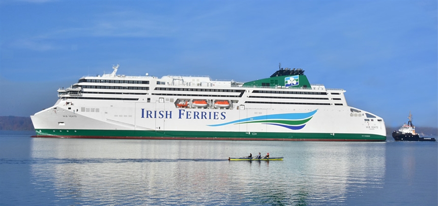 W.B. Yeats departs FSG shipyard for new Dublin homeport