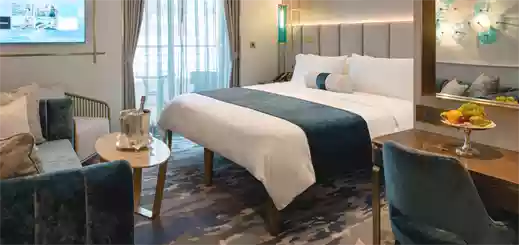 Almaco refurbishes accommodation on Crystal Serenity
