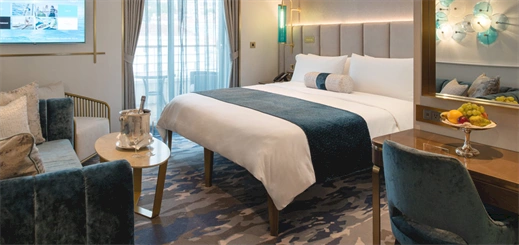 Almaco refurbishes accommodation on Crystal Serenity