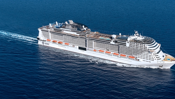 MSC Grandiosa moves a step closer to completion in France