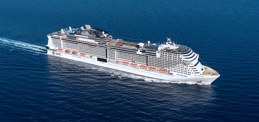 MSC Grandiosa moves a step closer to completion in France