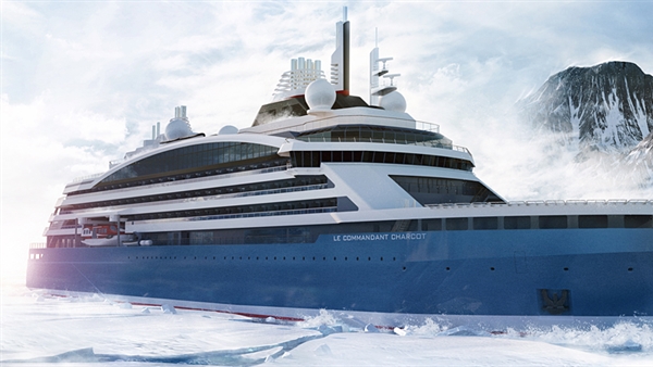 Vard lays keel for Ponant’s electric hybrid polar expedition ship