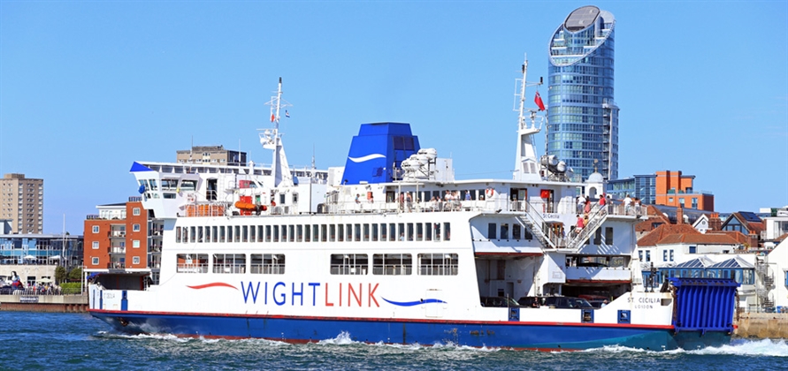 Wightlink will bid farewell to St Cecilia in January 2019