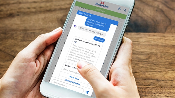 Stena Line launches new AI chatbot for UK market