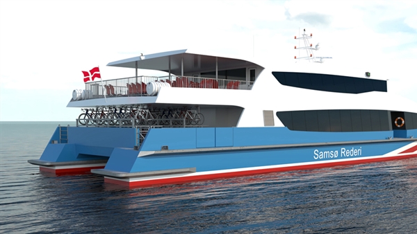 Incat Crowther designs new Samso Rederi ferry
