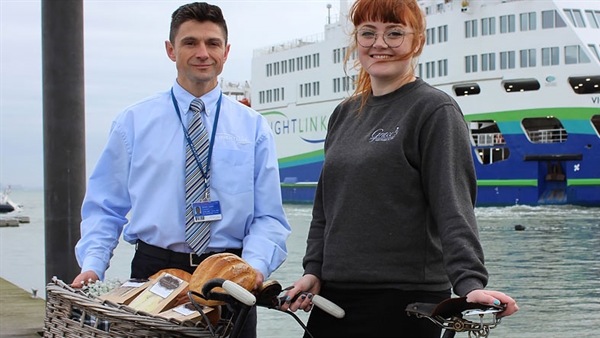 Wightlink forms partnership with Grace's Bakery