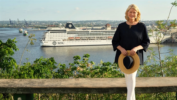 MSC Cruises creates new shorex with help of Martha Stewart