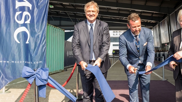 MSC Cruises inaugurates newly branded terminal in Kiel