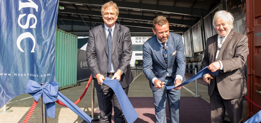 MSC Cruises inaugurates newly branded terminal in Kiel