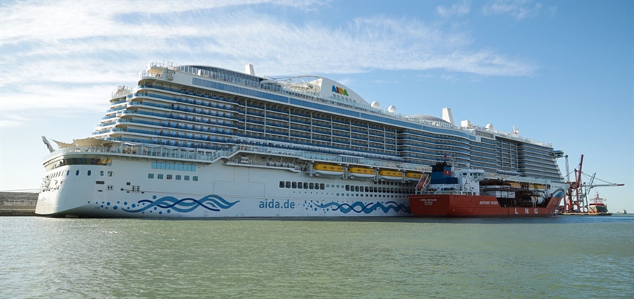 AIDA Cruises’ AIDAnova calls in Barcelona for the first time