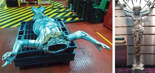 What are the benefits of restoring ship interiors?