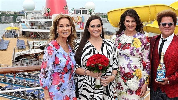 Carnival Cruise Line celebrates christening of Carnival Sunrise