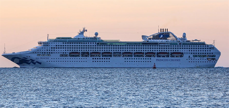 Sun Princess makes her maiden call in Southampton