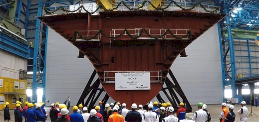 Meyer Werft lays keel for P&O Cruises’ Iona