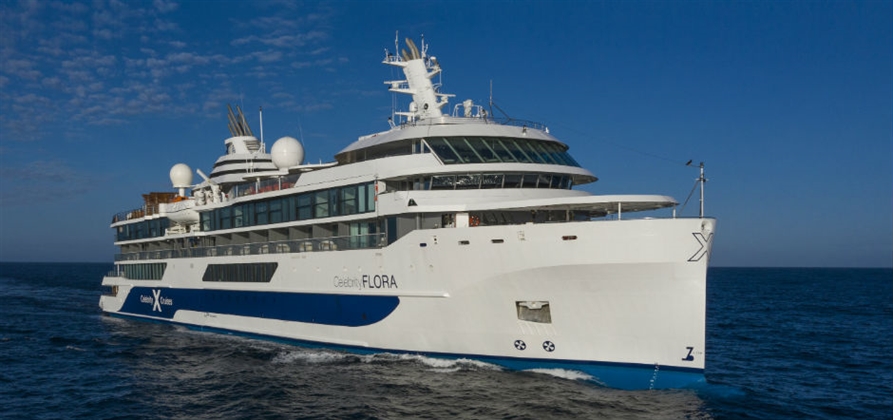 Celebrity Cruises christens new Celebrity Flora