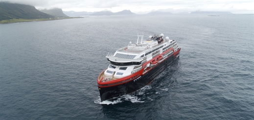 Hurtigruten’s Roald Amundsen enters service in Norway