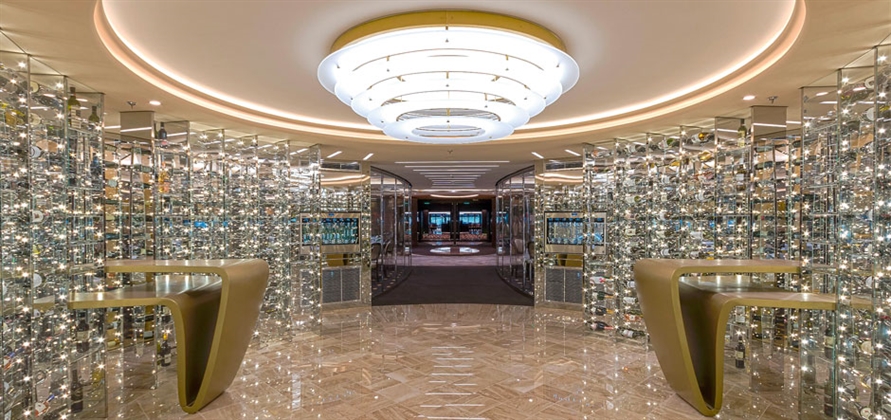What leads to interior designers creating a masterpiece on a ship?