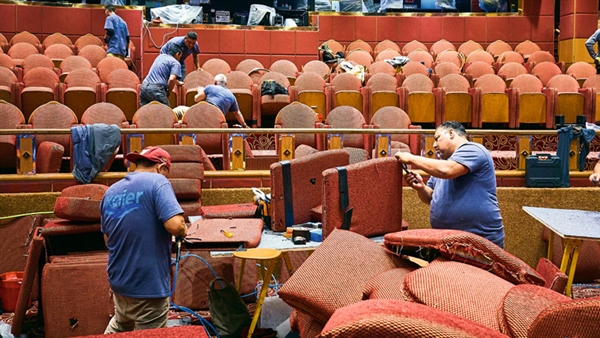 Reupholstery is an affordable way to give ships an instant refresh