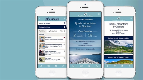 Fred. Olsen Cruise Lines launches onboard app with SimpleClick