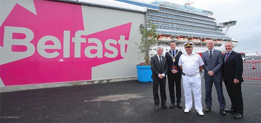 Belfast opens first-ever dedicated cruise berth