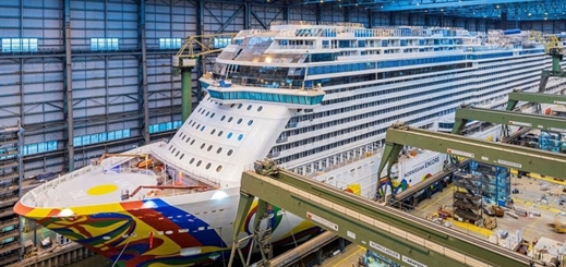 Meyer Werft to float out Norwegian Cruise Line’s Norwegian Encore