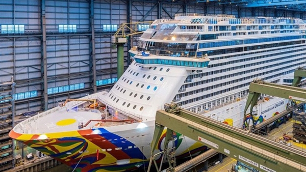 Meyer Werft to float out Norwegian Cruise Line’s Norwegian Encore