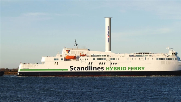 Scandlines to install Norsepower’s Rotor Sail on hybrid ferry