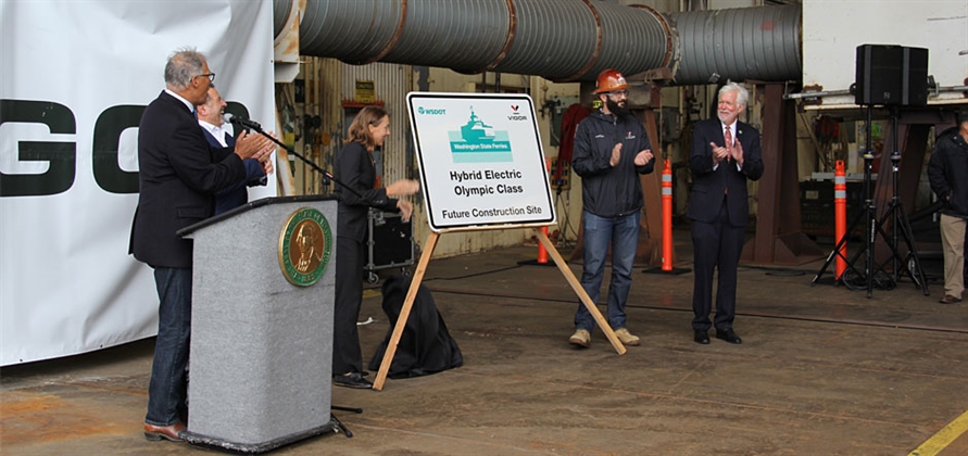 Washington State Ferries starts green ferry project