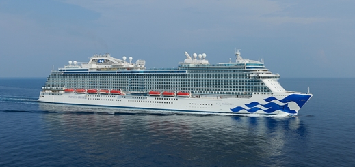 Princess Cruises completes sea trials of newest ship